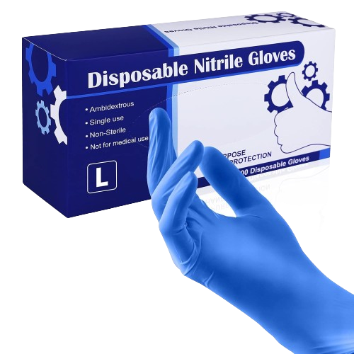 Blue Nitrile Gloves